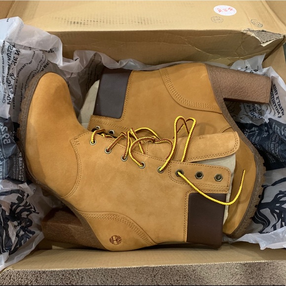 Timberland Glancy Boot (wheat color) US size 7.5 - Picture 1 of 5